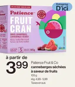 Avril Canneberges offer