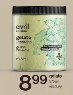 Avril gelato offer
