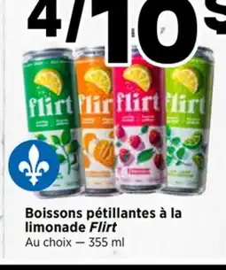 Val-Mont Boissons pétillantes à la limonade Flirt offer
