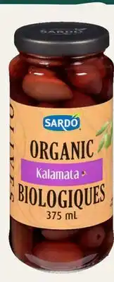 Avril Sardo olives bios offer