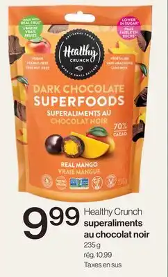 Avril Superaliments au chocolat noir offer