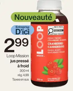 Avril Jus pressé à froid offer