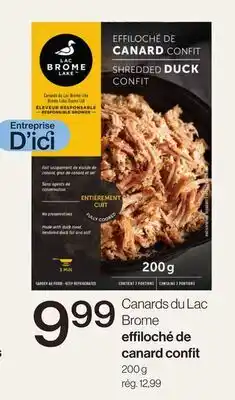 Avril Effiloché de canard confit offer