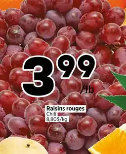 Val-Mont Raisins rouges offer