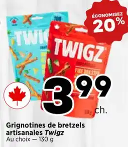 Val-Mont Grignotines de bretzels artisanales Twigz offer