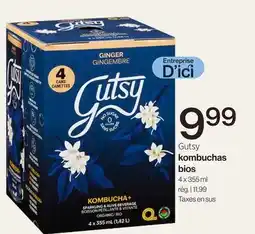 Avril Kombuchas bios offer