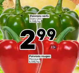 Val-Mont Poivrons verts, Poivrons rouges offer