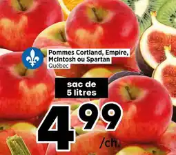 Val-Mont Pommes Cortland, Empire, McIntosh ou Spartan offer