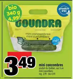 Super C mini concombres offer