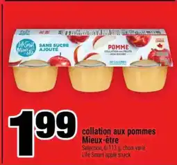 Super C COLLATION AUX POMMES MIEUX-ÊTRE offer