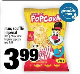 Super C maïs soufflé Imperial offer