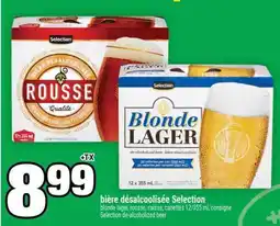 Super C BIÈRE DÉSALCOOLISÉE SELECTION offer