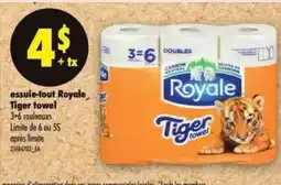 Maxi Essuie-tout Royale Tiger Towel offer