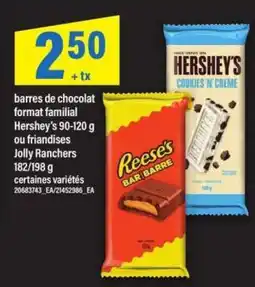 Maxi Barres de chocolat format familial offer