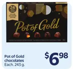Walmart Pot of Gold chocolates offer