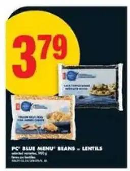 No Frills PC Blue Menu Beans - Lentils offer