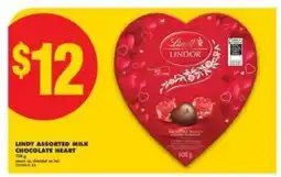 No Frills LINDT ASSORTED MILK CHOCOLATE HEART offer
