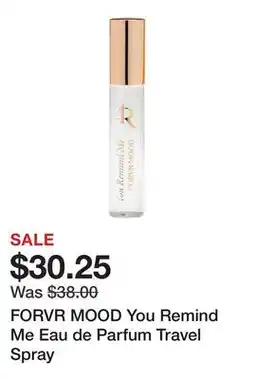 Sephora FORVR MOOD You Remind Me Eau de Parfum Travel Spray offer