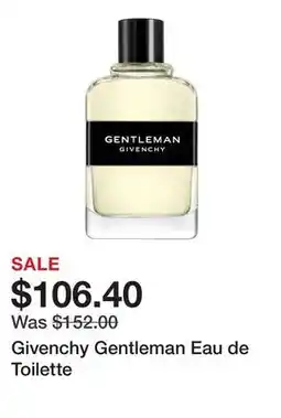 Sephora Givenchy Gentleman Eau de Toilette offer