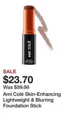 Sephora Ami Colé Skin-Enhancing Lightweight & Blurring Foundation Stick offer