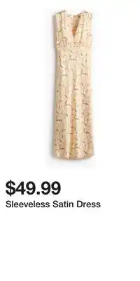H&M Sleeveless Satin Dress offer