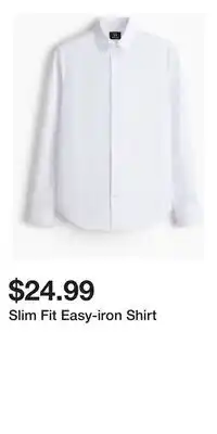 H&M Slim Fit Easy-iron Shirt offer