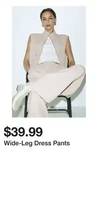 H&M Wide-Leg Dress Pants offer
