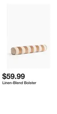 H&M Linen-Blend Bolster offer