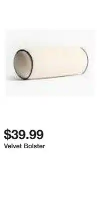 H&M Velvet Bolster offer