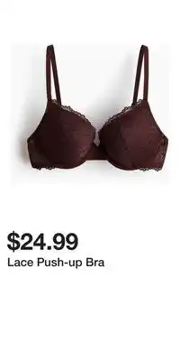 H&M Lace Push-up Bra offer