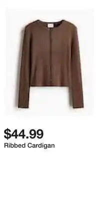 H&M Ribbed Cardigan offer