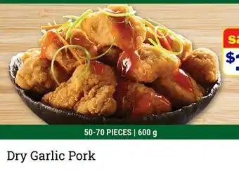 M & M Food Market Dry Garlic Pork offer