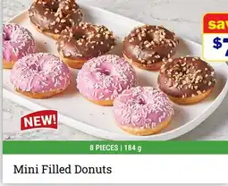 M & M Food Market Mini Filled Donuts offer