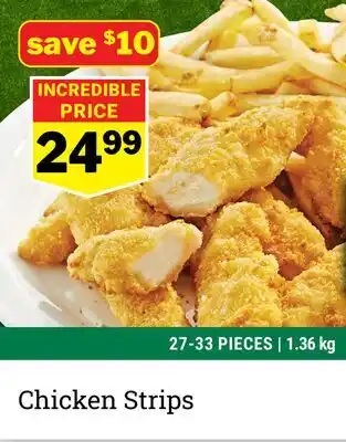 M & M Food Market Chicken Strips offer