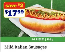 M & M Food Market Mild Italian Sausages offer