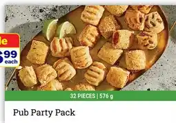 M & M Food Market Pub Party Pack offer