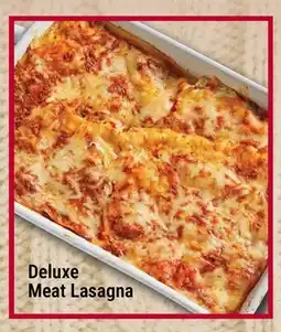 M & M Food Market Deluxe Meat Lasagna offer