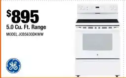 Home Depot 5.0 Cu.Ft. Range offer