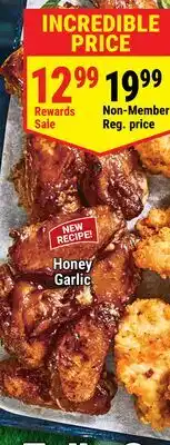 M & M Food Market Honey Garlic Fully Cooked Chicken Wings offer