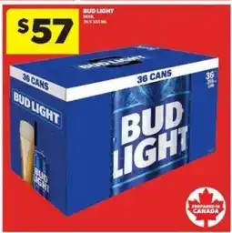 Real Canadian Liquorstore BUD LIGHT offer