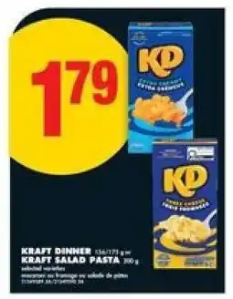 No Frills Kraft Dinner / Kraft Salad Pasta offer