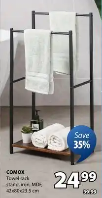 JYSK COMOX Towel rack offer