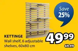 JYSK KETTINGE Wall shelf offer