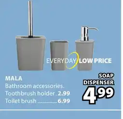 JYSK MALA Bathroom accessories offer