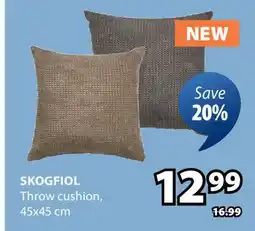 JYSK SKOGFIOL Throw cushion offer