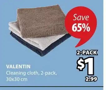 JYSK VALENTIN Cleaning cloth offer