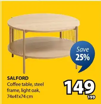 JYSK SALFORD Coffee table offer