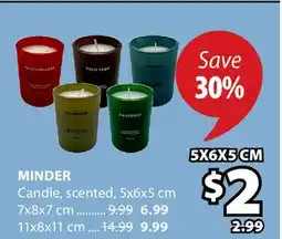 JYSK MINDER Candle offer