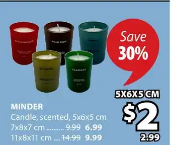 JYSK MINDER Candle offer