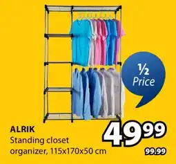 JYSK ALRIK Standing closet organizer offer